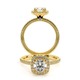 Verragio Halo Round Engagement Ring