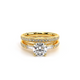 Verragio Three-Stone Round Engagement Ring