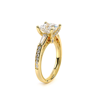 Verragio Three-Stone Princess Engagement Ring