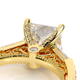 Verragio Three-Stone Princess Engagement Ring
