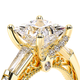 Verragio Three-Stone Princess Engagement Ring