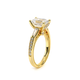 Verragio Three-Stone Emerald Engagement Ring