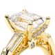 Verragio Three-Stone Emerald Engagement Ring