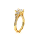 Verragio Three-Stone Princess Engagement Ring
