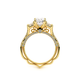 Verragio Three-Stone Oval Engagement Ring