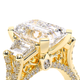 Verragio Three-Stone Emerald Engagement Ring