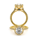 Verragio Halo Round Engagement Ring