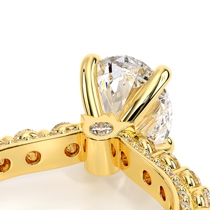 Verragio Pave Oval Engagement Ring
