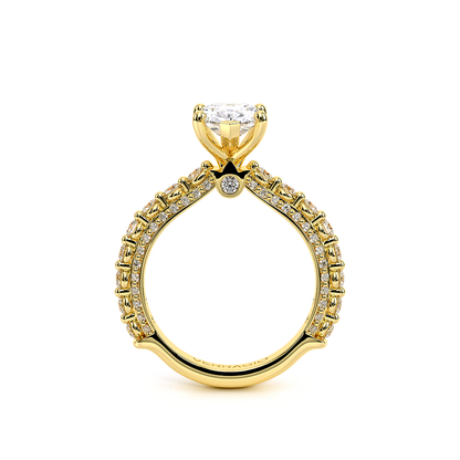 Verragio Pave Pear Engagement Ring