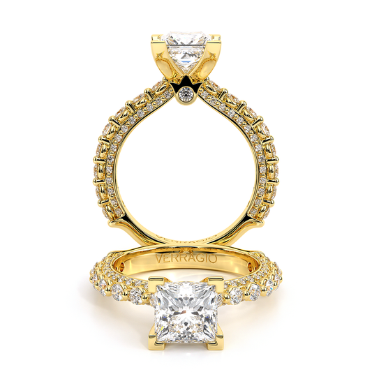 Verragio Pave Princess Engagement Ring