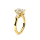 Verragio Three-Stone Emerald Engagement Ring