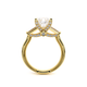 Verragio Three-Stone Princess Engagement Ring