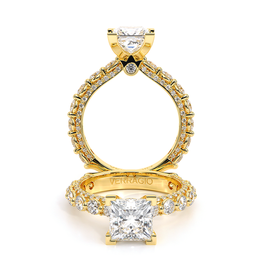 Verragio Pave Princess Engagement Ring