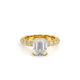 Verragio Pave Emerald Engagement Ring