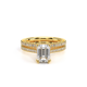 Verragio Pave Emerald Engagement Ring