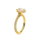 Verragio Pave Pear Engagement Ring