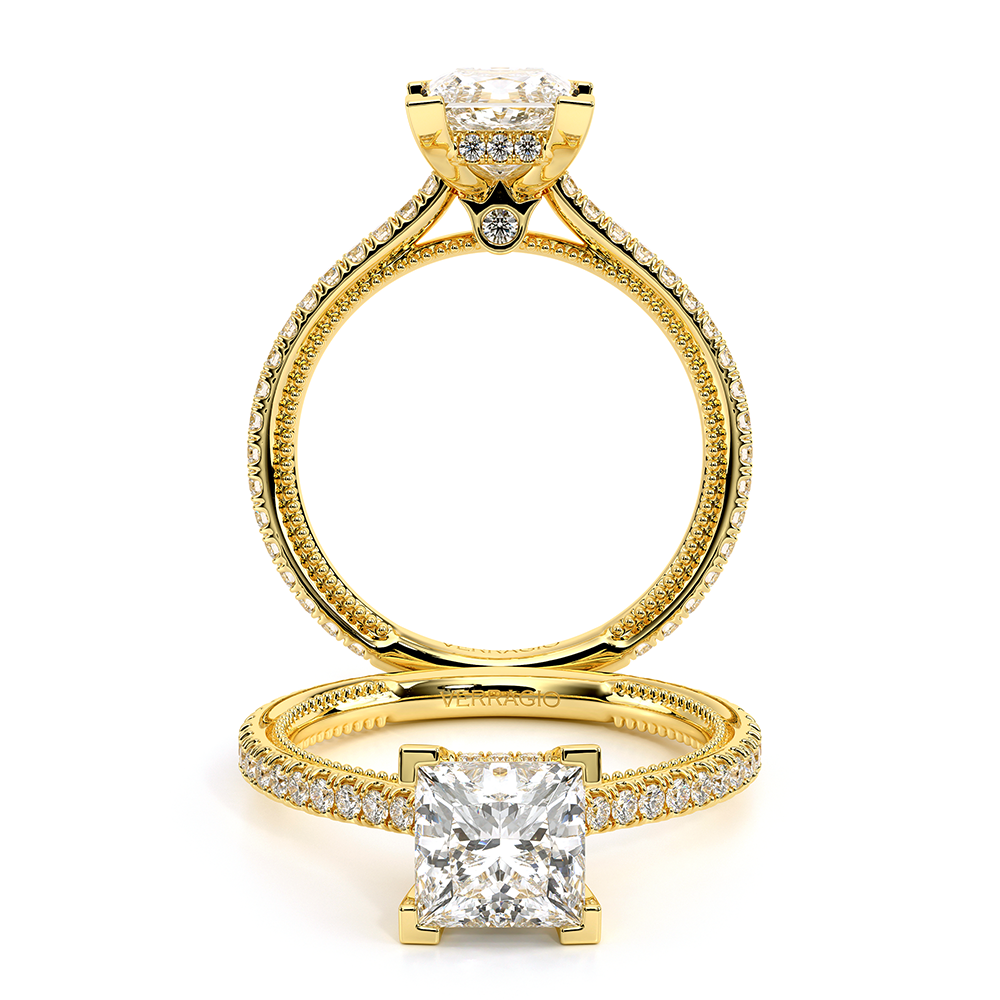 Verragio Pave Princess Engagement Ring