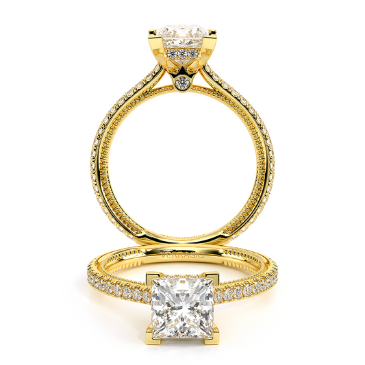 Verragio Pave Princess Engagement Ring