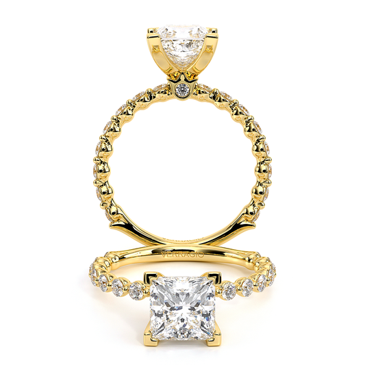 Verragio Pave Princess Engagement Ring