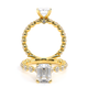 Verragio Pave Emerald Engagement Ring