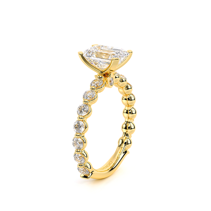 Verragio Pave Emerald Engagement Ring