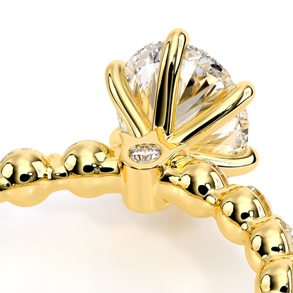 Verragio Pave Oval Engagement Ring