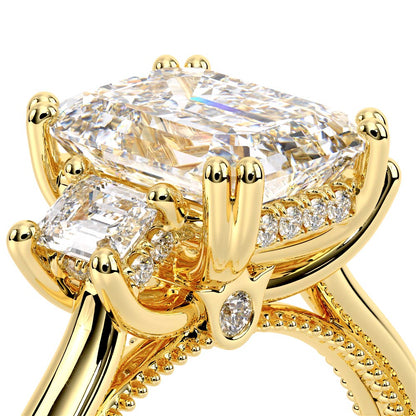 Verragio Emerald Engagement Ring