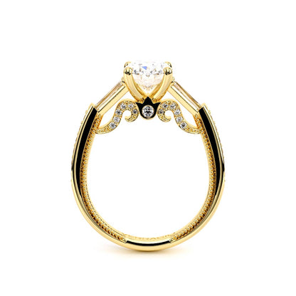 Verragio Three-Stone Oval Engagement Ring