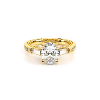 Verragio Three-Stone Oval Engagement Ring