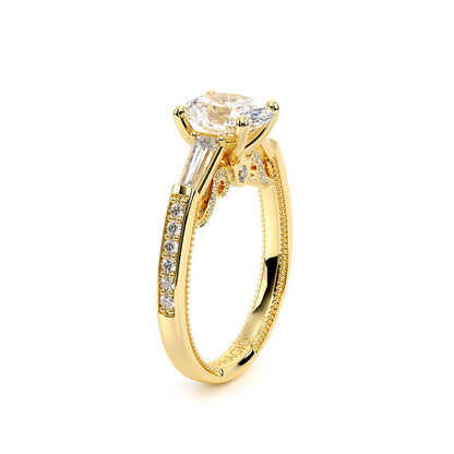 Verragio Three-Stone Oval Engagement Ring