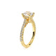 Verragio Pave Round Engagement Ring