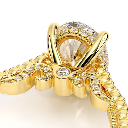 Verragio Pave Oval Engagement Ring