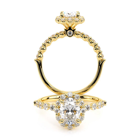 Verragio Halo Oval Engagement Ring