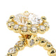 Verragio Halo Oval Engagement Ring