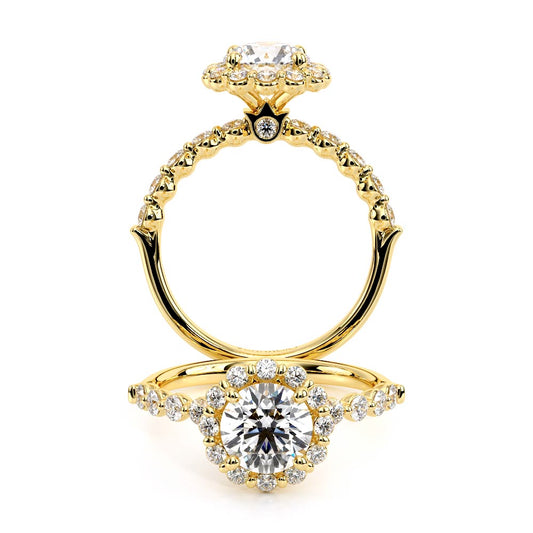 Verragio Halo Round Engagement Ring