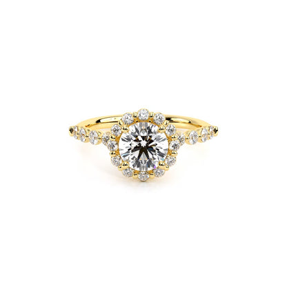 Verragio Halo Round Engagement Ring