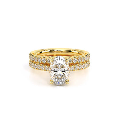 Verragio Pave Oval Engagement Ring