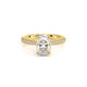 Verragio Pave Oval Engagement Ring