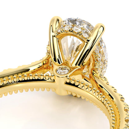 Verragio Pave Oval Engagement Ring