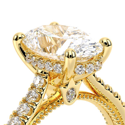 Verragio Pave Oval Engagement Ring