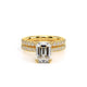 Verragio Pave Emerald Engagement Ring