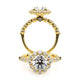 Verragio Halo Round Engagement Ring