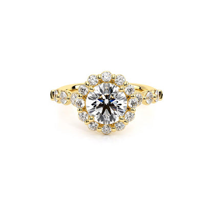 Verragio Halo Round Engagement Ring