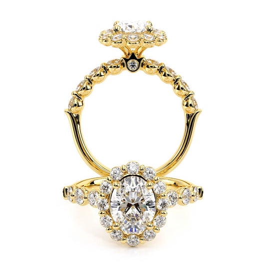 Verragio Halo Oval Engagement Ring
