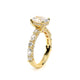 Verragio Pave Oval Engagement Ring