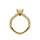 Verragio Pave Oval Engagement Ring