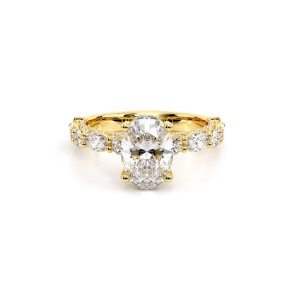 Verragio Pave Oval Engagement Ring