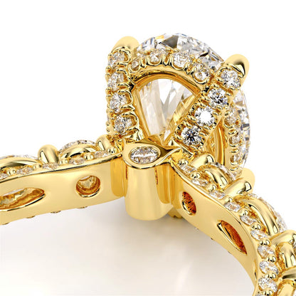 Verragio Pave Oval Engagement Ring