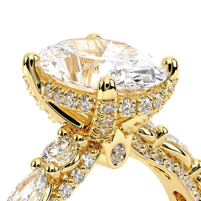 Verragio Pave Oval Engagement Ring