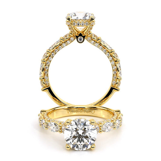 Verragio Pave Round Engagement Ring
